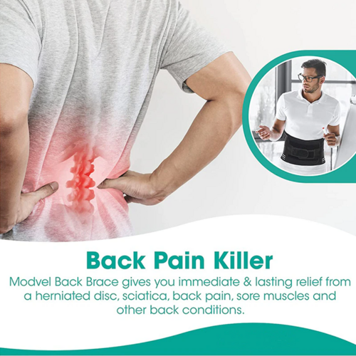 Cinturón Lumbar Ajustable para Hombre y Mujer — Soporte Espalda Baja