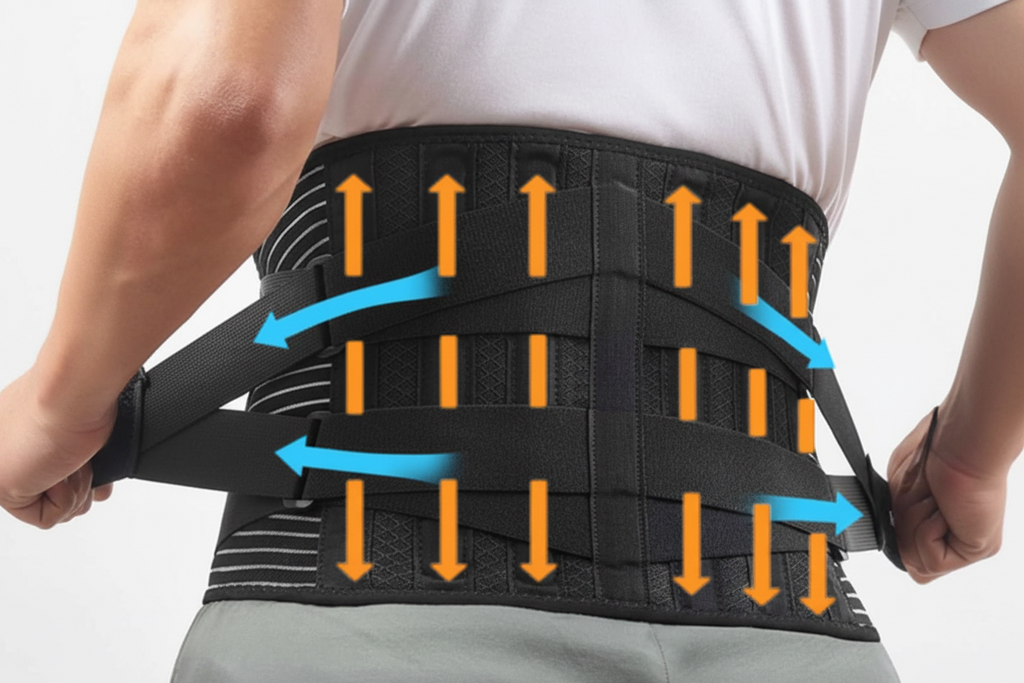 Cinturón Lumbar Ajustable para Hombre y Mujer — Soporte Espalda Baja