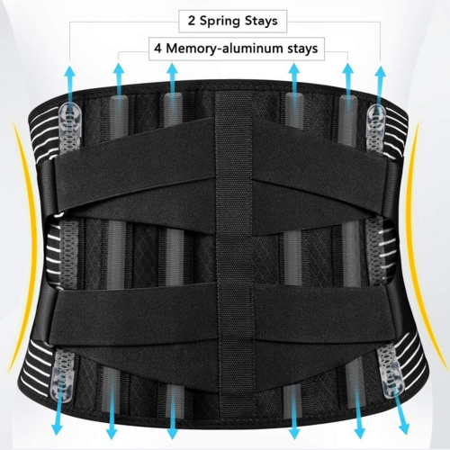 Cinturón Lumbar Ajustable para Hombre y Mujer — Soporte Espalda Baja
