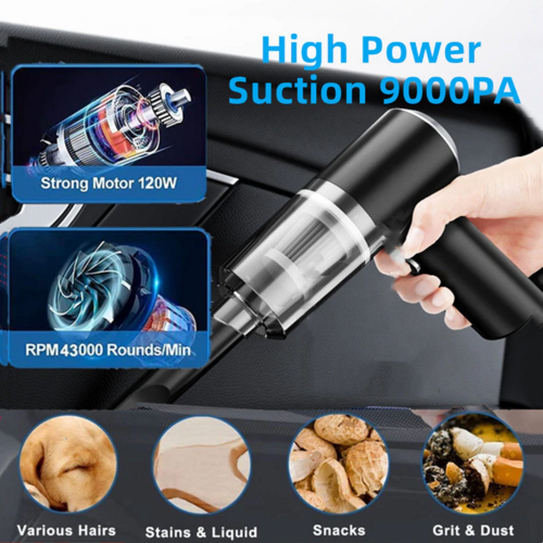 Aspirador de Mano Inalámbrico Portátil 120W