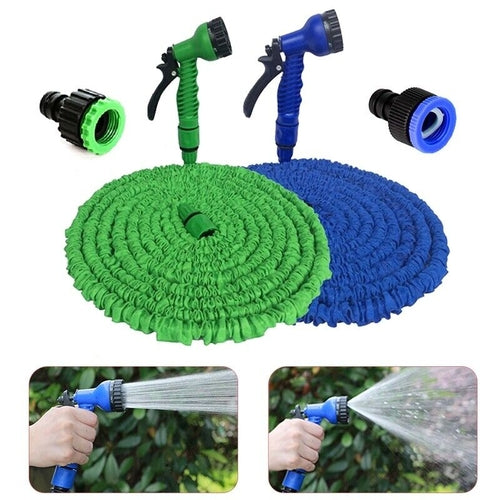 Manguera de Jardín Extensible y Flexible con Pistola Pulverizadora