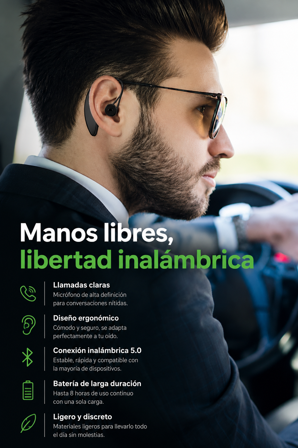 Auriculares Bluetooth de Larga Duración —  SoundLine