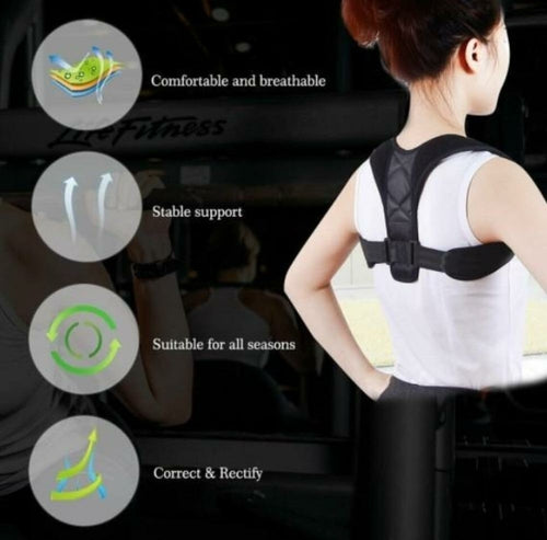 Corrector de Postura Ajustable Unisex