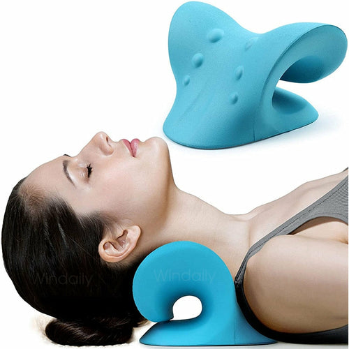 Almohada Cervical de Tracción — Corrector de Postura y Relajador de Cuello