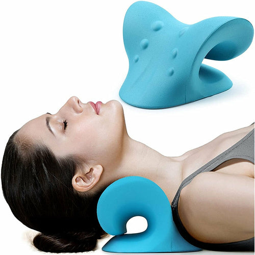 Almohada Cervical de Tracción — Corrector de Postura y Relajador de Cuello