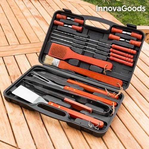 Maletín de Barbacoa Barbecase InnovaGoods 18 Piezas