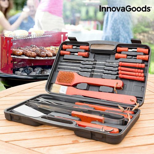 Maletín de Barbacoa Barbecase InnovaGoods 18 Piezas