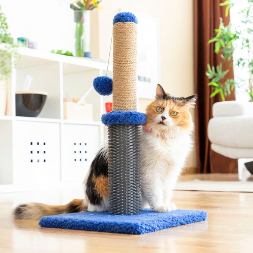 Cat Scratching and Massage Post with Ball Miausage