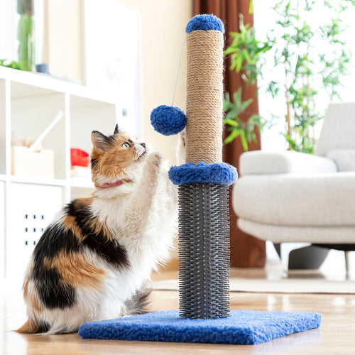 Cat Scratching and Massage Post with Ball Miausage