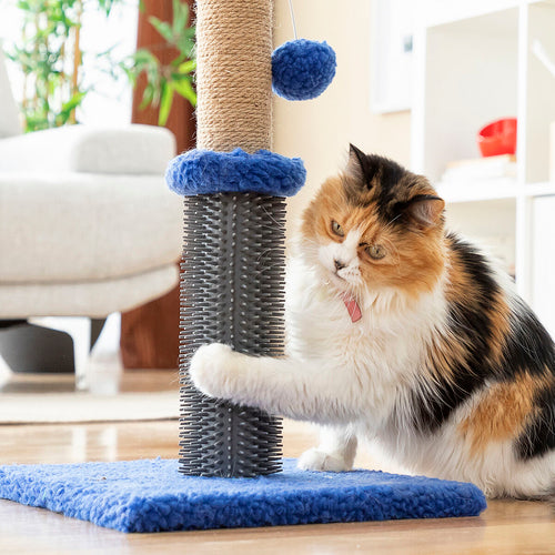 Cat Scratching and Massage Post with Ball Miausage