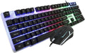 Pack Teclado y Ratón Gaming Jedel GK100 Blanco — RGB con Cable