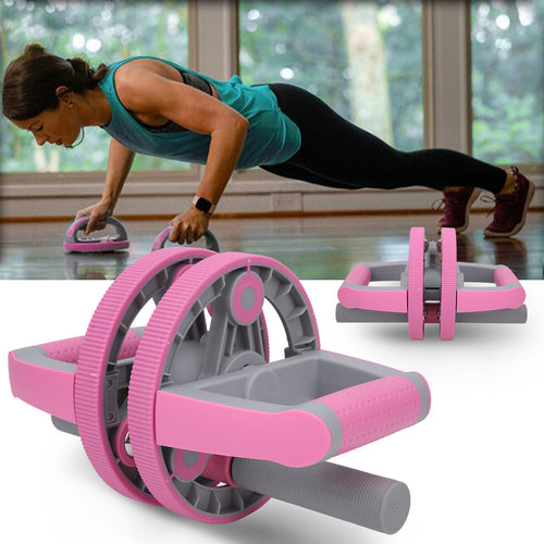 Kit Multifuncional de Fitness con Rueda Abdominal y Cuerda de Latón