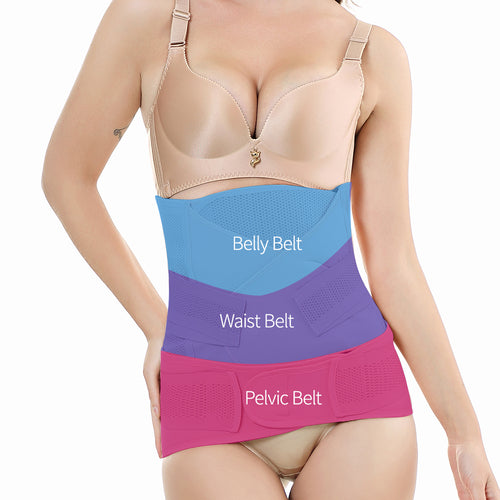 Faja Postparto Triple Acción — Vientre, Cintura y Pelvis