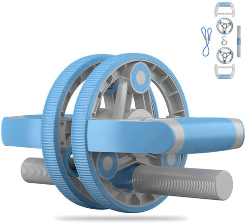 Kit Multifuncional de Fitness con Rueda Abdominal y Cuerda de Latón
