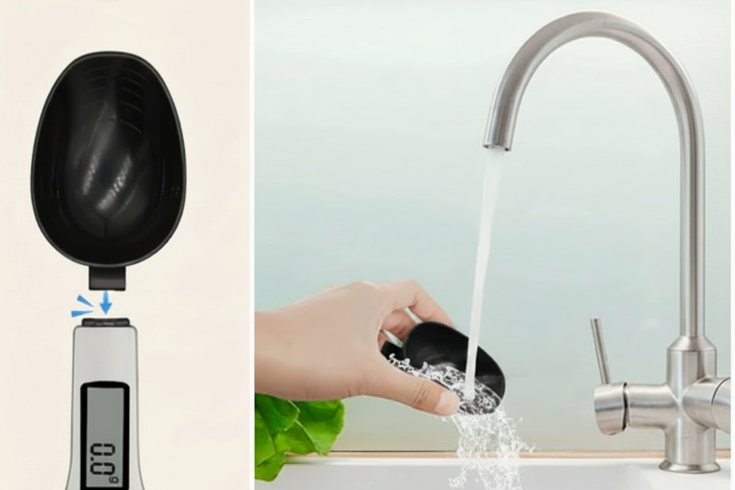 Cuchara Báscula Digital de Cocina con Pantalla LCD