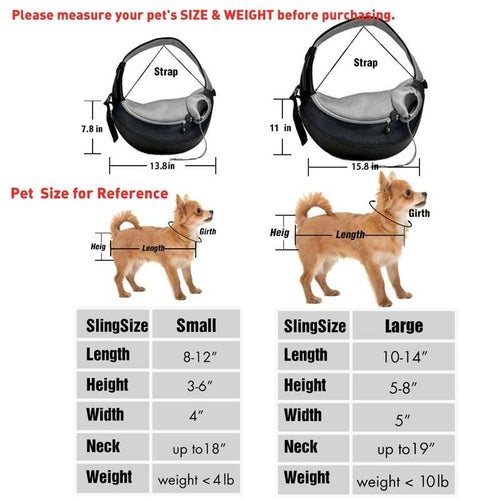 Bolsa de Transporte para Mascotas al Hombro