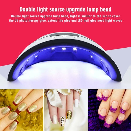 Lámpara UV LED para Curado de Gel y Esmalte de Uñas