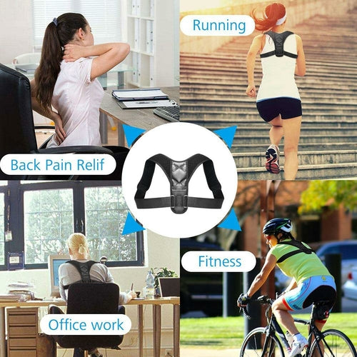 Corrector de Postura Ajustable Unisex